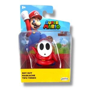 Jakks Pacific Super Mario Shy Guy Maskache‎ Action Figure Toy New In Box
